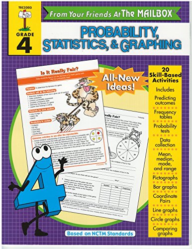 Imagen de archivo de Probability, statistics, & graphing (Mailbox math series) a la venta por SecondSale