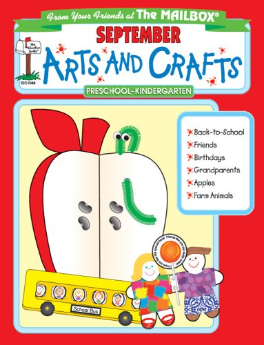 Stock image for September Arts and Crafts (Arts and Crafts Monthly Series, September Preschool-Kindergarten) for sale by Gulf Coast Books