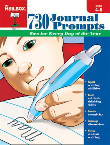 Beispielbild fr 730 Journal Prompts: Grades 4-6: Mailbox zum Verkauf von Gulf Coast Books