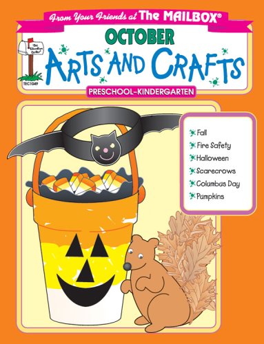 Stock image for October Arts and Crafts: A Month of Arts and Crafts at Your Fingertips! (Preschool-Kindergarten) for sale by Gulf Coast Books