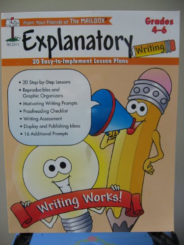 9781562343415: Explanatory Writing: 20 Easy-to-Implement Lesson Plans (Grades 4-6)