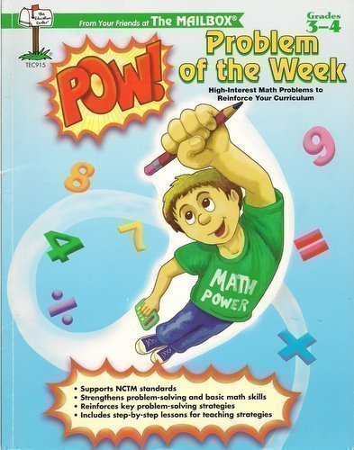 Stock image for Problem Of The Week [POW], Grades 3-4: High-Interest Math Problems to Reinforce Your Curriculum for sale by HPB-Diamond