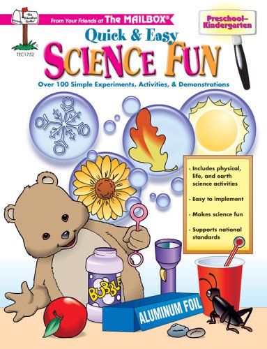 Quick & Easy Science Fun PreS-K (9781562345303) by The Mailbox Books Staff