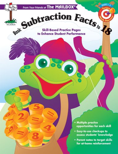 9781562345914: Target Math Success Basic Subtraction Facts To 18