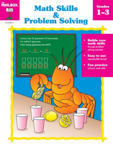 Math Skills & Problem Solving, Grades 1-3 (9781562346102) by The Mailbox Books Staff