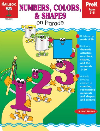 Stock image for Numbers, Colors, and Shapes on Parade for sale by Front Cover Books