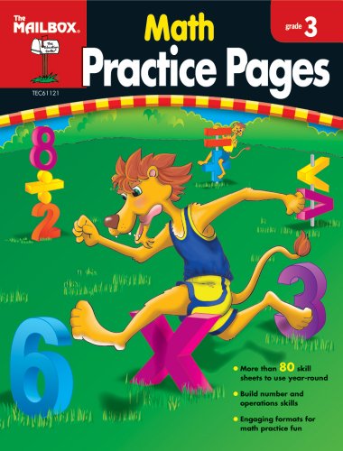 9781562347956: Math Practice Pages (Gr. 3)