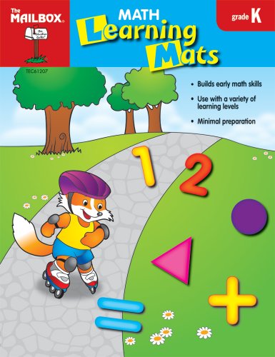 9781562349035: Math Learning Mats (Gr. K)