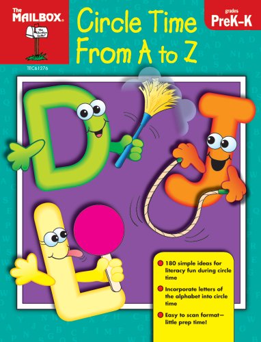 Stock image for Circle Time from A to Z. Grades Prek-K: More Than 180 Alphabet Activities for Group Time for sale by ThriftBooks-Dallas