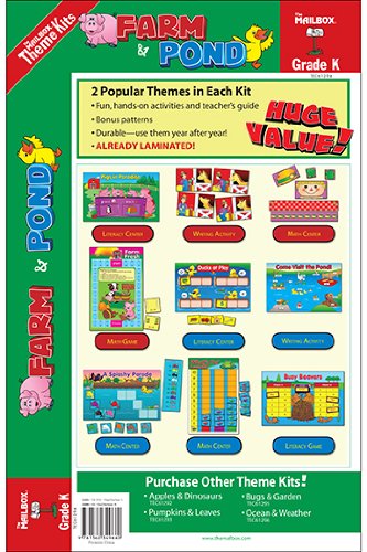 Theme Kit: Farm & Pond (Kindergarten) (9781562349660) by The Mailbox Books Staff