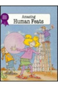 9781562390495: Amazing Human Feats (World Record Library)