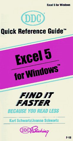 9781562431167: Excel 5 for Windows (DDC Quick Reference Guide)