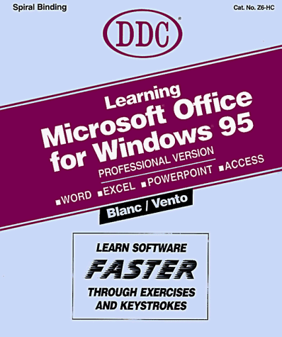 9781562433048: Learning Microsoft Office for Windows 95