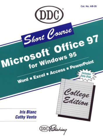 9781562435059: Microsoft Office 97 for Windows 95 (Short Course Learning Series)