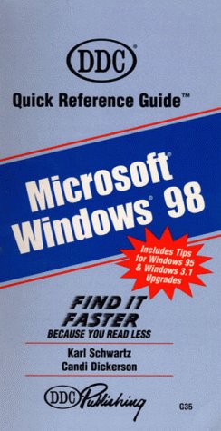 Stock image for Quick Reference Windows 98 (Quick Reference Guides Series) for sale by Wonder Book