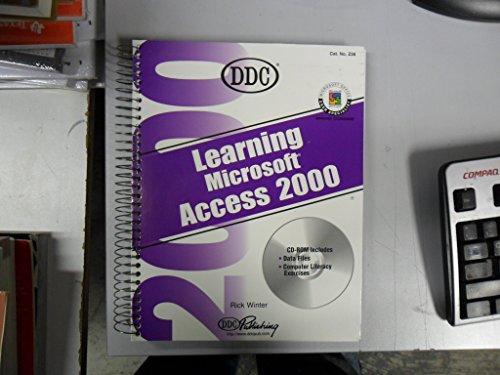 Stock image for Learning Microsoft Access 2000 [With CDROM] for sale by ThriftBooks-Dallas