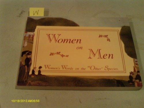 Imagen de archivo de Women on Men a la venta por Wonder Book