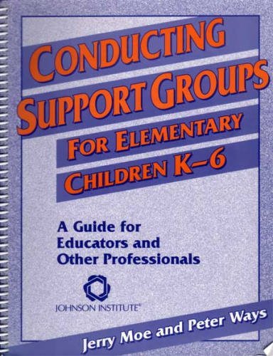 Beispielbild fr Conducting Support Groups for Elementary Children K-6 : A Guide for Educators and Other Professionnals zum Verkauf von Better World Books