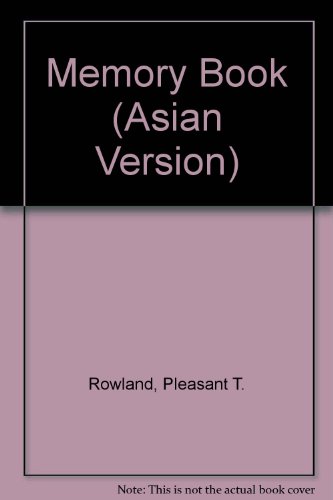 Memory Book (Asian Version) (9781562470029) by Rowland, Pleasant T.