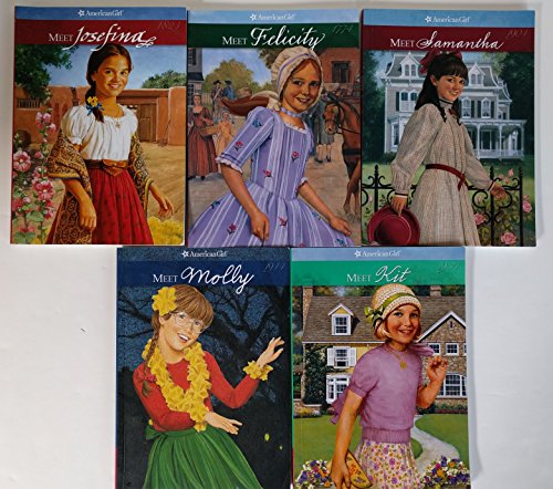 Imagen de archivo de Meet the American Girls: Meet Samantha/Meet Molly/Meet Addy/Meet Kirsten/Meet Felicity/Boxed Set a la venta por GoldenDragon