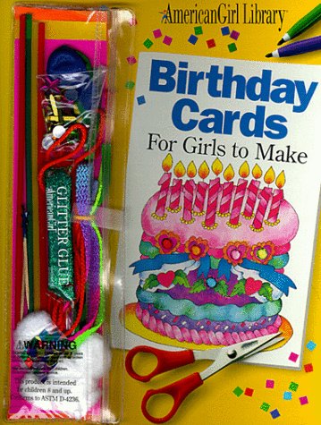 Stock image for Birthday Cards for Girls to Make/Book and Decorating Kit for sale by SecondSale