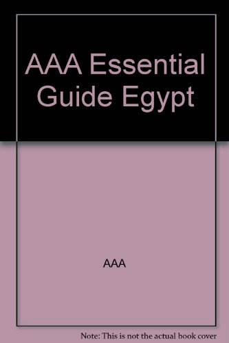 Aaa Essential Guide Egypt (9781562514884) by AAA