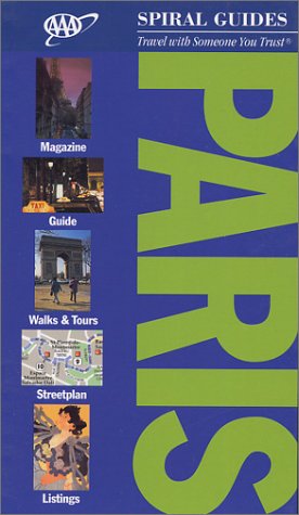 Beispielbild fr AAA Spiral Guide: Paris (AAA Spiral Guides) zum Verkauf von Ergodebooks