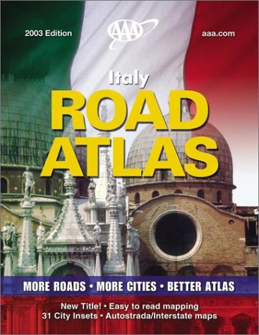 Beispielbild fr AAA Italy Road Atlas 2003 zum Verkauf von Better World Books