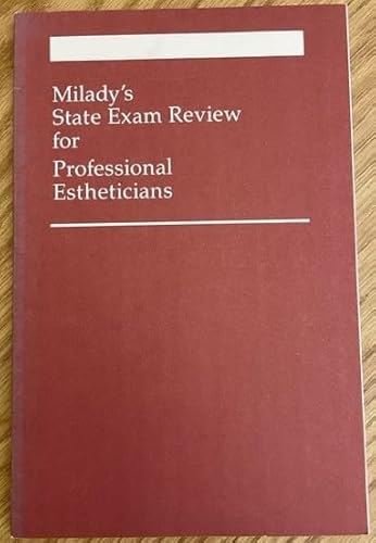 Stock image for Milady's State Exam Review for Professional Estheticians for sale by BMV Bloor