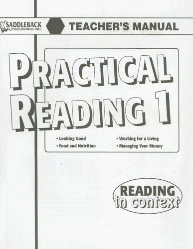 Practical Reading 1: Reading In Context [Teacher's Manual] - Laurel Associates, Inc.