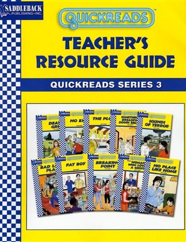 Quickreads Series 3 Teacher's Guide