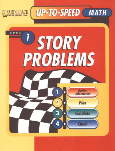 Stock image for Story Problems 1, Level 3-4- Up-to-Speed Math Story Problems for sale by dsmbooks
