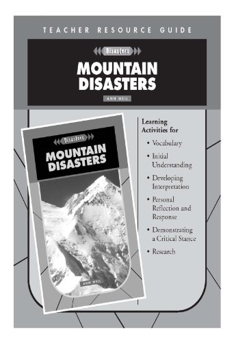 Mountain Disasters Teacher's Resource Guide- Disasters (9781562546595) by Weil, Ann