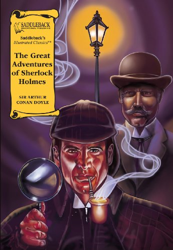 Stock image for The Great Adventures of Sherlock Holmes Graphic Novel (SAddleback's Illustrated Classics) for sale by HPB-Ruby