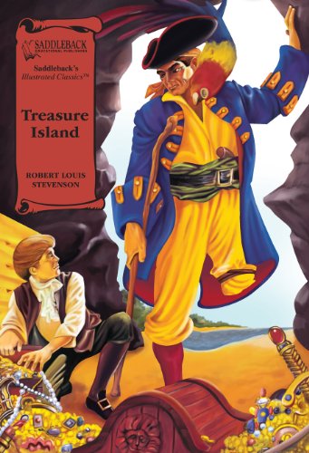 Beispielbild fr Treasure Island Graphic Novel (Saddlebacks Illustrated Classics) zum Verkauf von Zoom Books Company