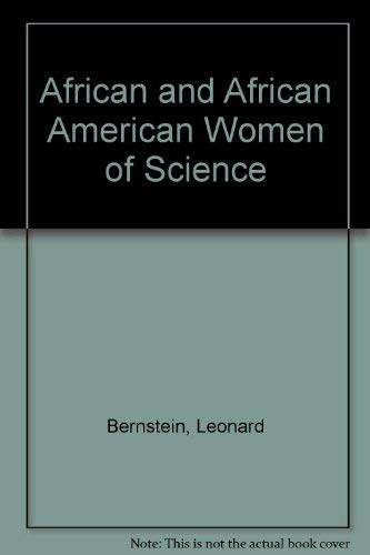 African and African American Women of Science (9781562567040) by Bernstein, Leonard; Winkler, Alan; Zierdt-Warshaw, Linda