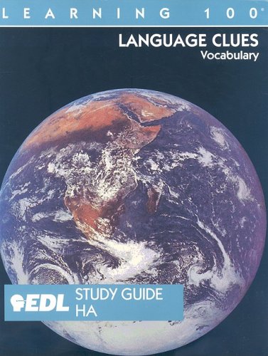 Stock image for Learning 100 Language Clues Vocabulary : EDL Study Guide HA 1-20 for sale by Irish Booksellers