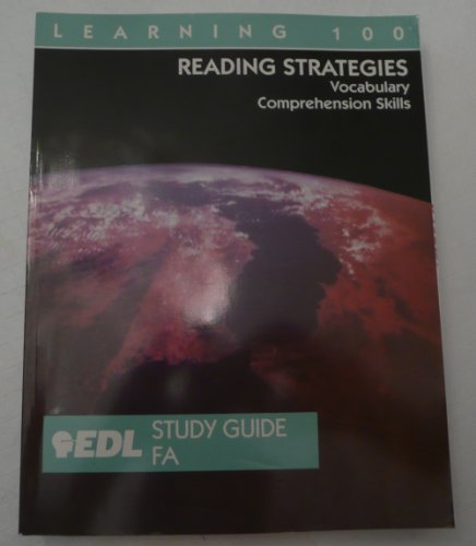 Stock image for Reading Stragegies - Vocabulary Comprehension Skills (EDL Study Guide for sale by Hawking Books