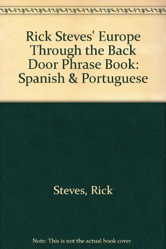 Stock image for Europe Through the Back Door Phrase Book : Spanish and Portuguese for sale by Better World Books: West