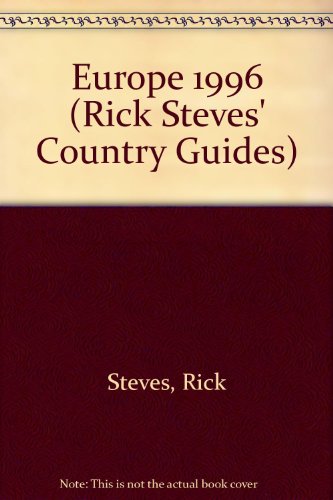 Beispielbild fr Rick Steves' 1996 Europe (Rick Steves' Best of Europe) zum Verkauf von Robinson Street Books, IOBA