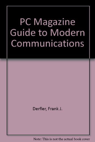 Stock image for PC Magazine Guide to Modem Communications/Book and Disk for sale by Ergodebooks