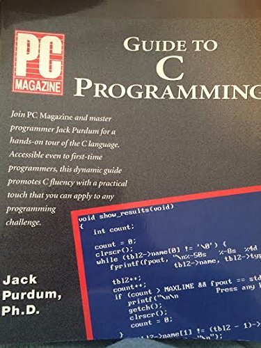Beispielbild fr PC Magazine Guide to C Programming zum Verkauf von Dream Books Co.