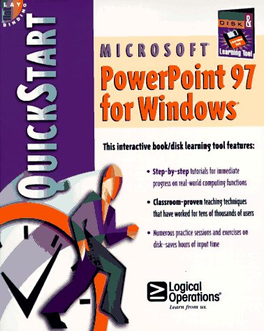 Stock image for Microsoft Powerpoint 97 for Windows Quickstart (QuickStart Series) for sale by Ergodebooks
