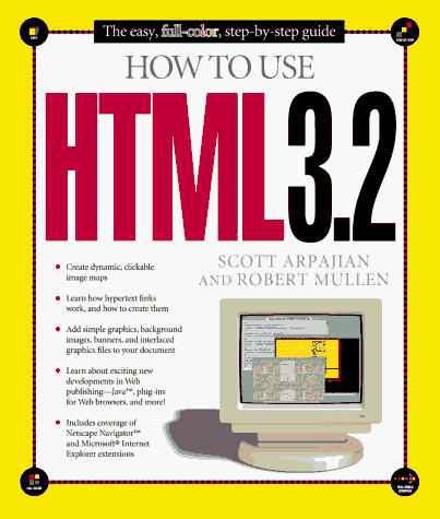 Imagen de archivo de How to Use HTML 3.2 a la venta por Better World Books: West
