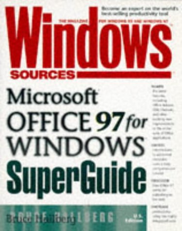 Imagen de archivo de Windows Sources Microsoft Office 97 for Windows SuperGuide a la venta por Better World Books