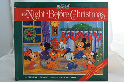 Imagen de archivo de Disney Babies the Night Before Christmas: With Six Pull Out Ornaments a la venta por Ergodebooks