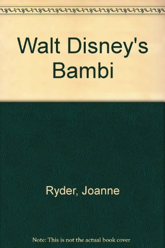 Stock image for Walt Disney's Bambi Junior Novel (Junior Novel Series) for sale by HPB-Red