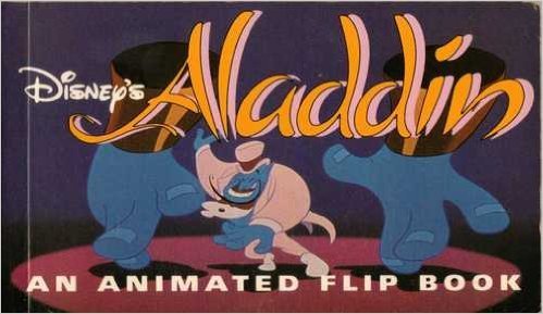 Imagen de archivo de Walt Disney's Aladdin, An Animated Flip Book a la venta por Friends of PLYMC