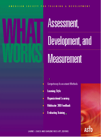 Imagen de archivo de What Works : Assessment, Development, and Measurement a la venta por HPB-Diamond