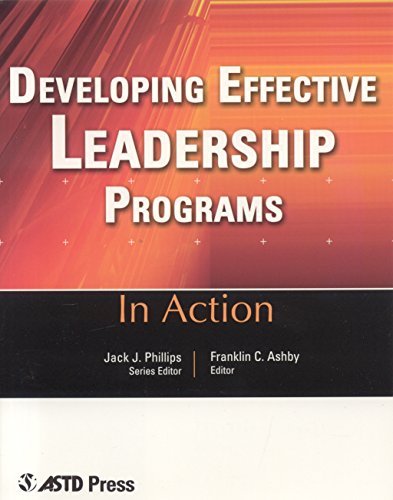 Beispielbild fr Developing Effective Leadership Programs (In Action Case Study Series) zum Verkauf von Wonder Book